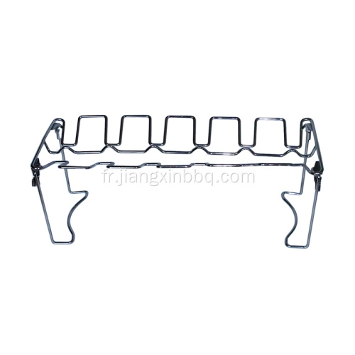 Grille de cuisse et d&#39;aile de barbecue pour volaille